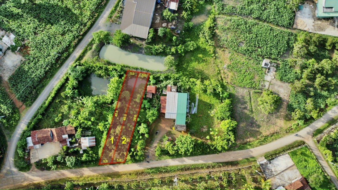 Bán lô đất 5*40m (20m2 Thổ Cư) gần Trung tâm Thị trấn Tân Biên